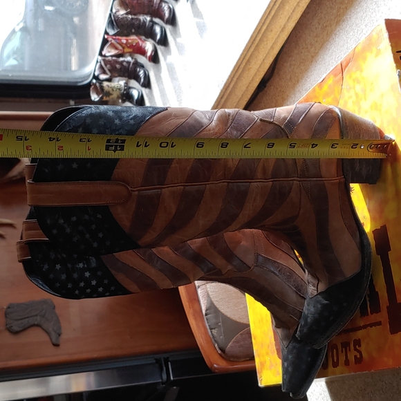 Lane Women's Western Old Glory Boots Size 9.5B - Picture 10 of 12